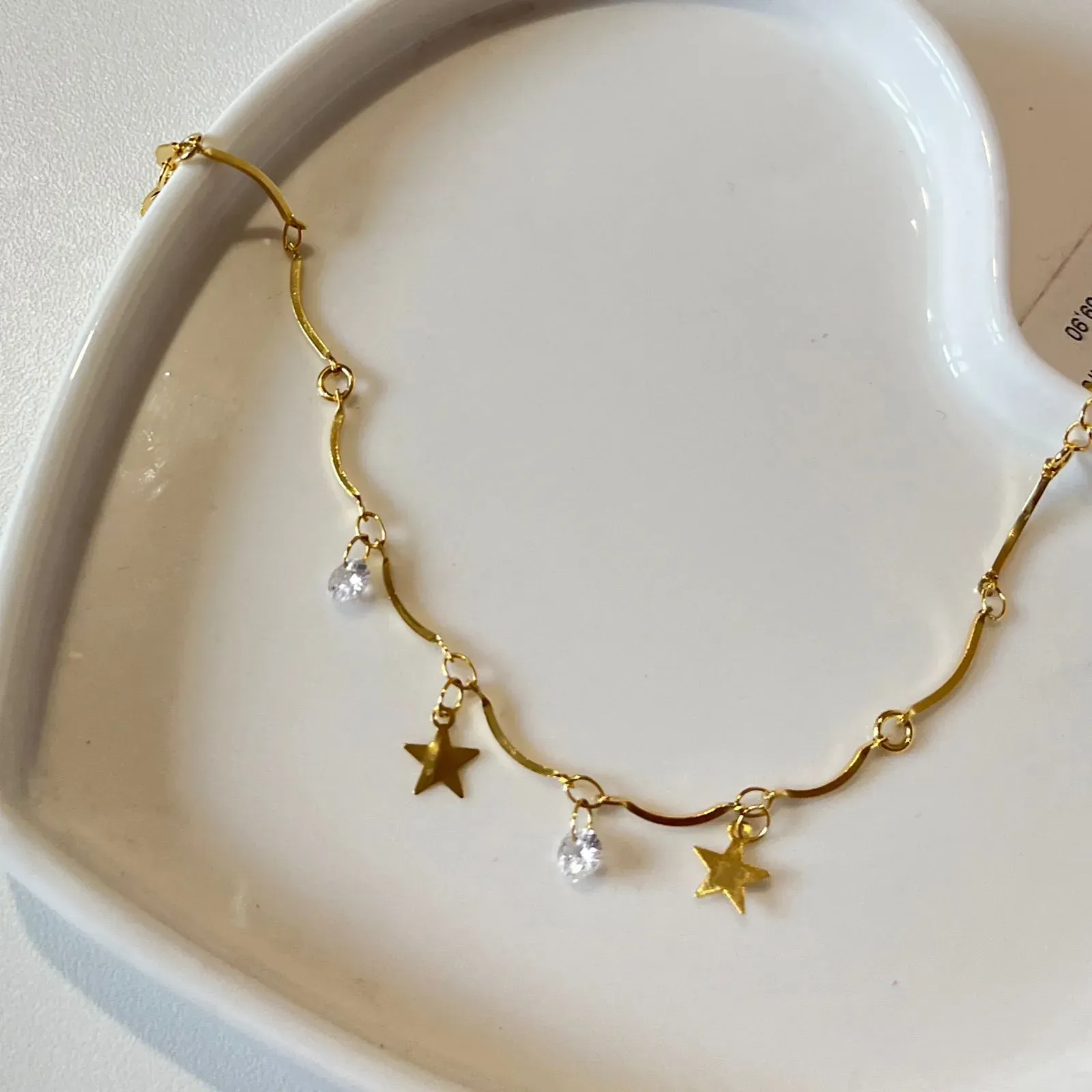 Pulseira Estrela e Zircônia